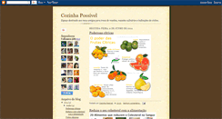 Desktop Screenshot of cozinhapossivel.blogspot.com