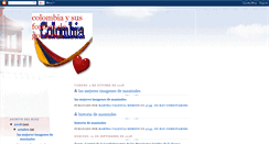 Desktop Screenshot of formasdegobiernocolombiano.blogspot.com