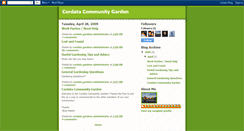 Desktop Screenshot of cordatagardens.blogspot.com