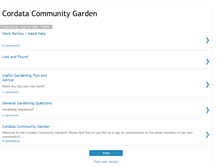 Tablet Screenshot of cordatagardens.blogspot.com