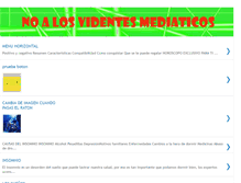 Tablet Screenshot of noalosvidentesmediaticossuenos.blogspot.com