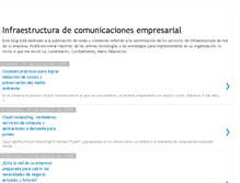 Tablet Screenshot of infraestructura-networking.blogspot.com