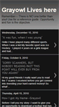 Mobile Screenshot of grayowl1958.blogspot.com
