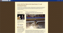 Desktop Screenshot of domadurascentauros.blogspot.com