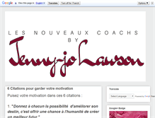 Tablet Screenshot of nouveaux-coachs.blogspot.com