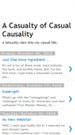 Mobile Screenshot of acasualtyofcasualcausality.blogspot.com