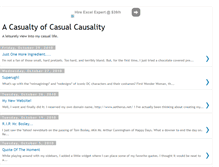 Tablet Screenshot of acasualtyofcasualcausality.blogspot.com