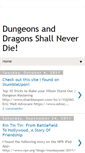 Mobile Screenshot of dndshallneverdie.blogspot.com