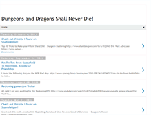 Tablet Screenshot of dndshallneverdie.blogspot.com