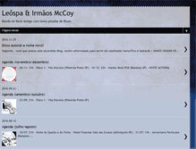 Tablet Screenshot of irmaosmccoy.blogspot.com