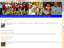 Tablet Screenshot of clasesdelprofecarlos.blogspot.com