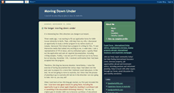 Desktop Screenshot of movedownunder.blogspot.com
