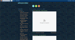 Desktop Screenshot of bestmusicvideo07.blogspot.com
