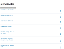Tablet Screenshot of bestmusicvideo07.blogspot.com