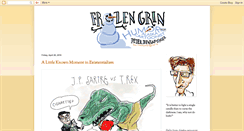 Desktop Screenshot of frozengrin.blogspot.com