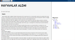 Desktop Screenshot of hayvanpark.blogspot.com