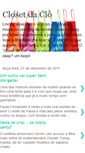 Mobile Screenshot of closetdaclo.blogspot.com