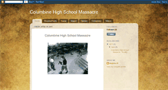 Desktop Screenshot of columbineproject.blogspot.com