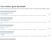 Tablet Screenshot of bestfreewindowsgames.blogspot.com