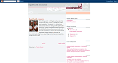 Desktop Screenshot of expat-health-insurance.blogspot.com