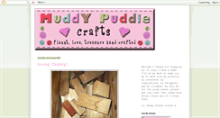 Desktop Screenshot of muddypuddlecrafts.blogspot.com