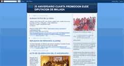 Desktop Screenshot of 25aniversariocuartapromociondue.blogspot.com