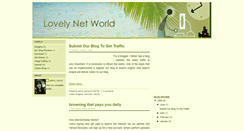 Desktop Screenshot of lovelynetworld.blogspot.com