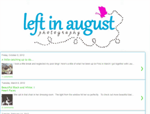 Tablet Screenshot of leftinaugust.blogspot.com