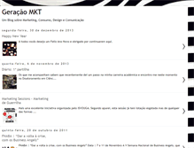 Tablet Screenshot of geracaomarketing.blogspot.com