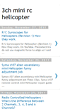 Mobile Screenshot of 3chminirchelicopter.blogspot.com