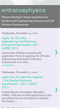 Mobile Screenshot of entrancephysics.blogspot.com