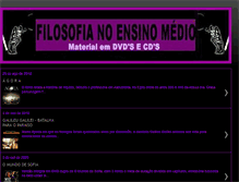 Tablet Screenshot of filosofianoensinomediosp.blogspot.com