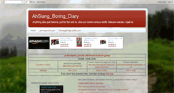 Desktop Screenshot of ahsiangboringdiary.blogspot.com