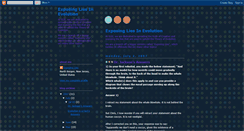 Desktop Screenshot of exposingliesinevolution.blogspot.com