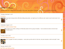 Tablet Screenshot of minichilli.blogspot.com