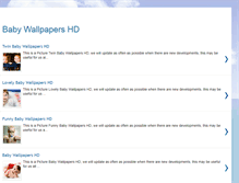 Tablet Screenshot of new-baby-wallpapers-hd.blogspot.com