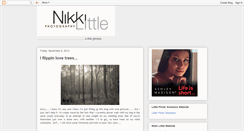 Desktop Screenshot of nikkilittle.blogspot.com