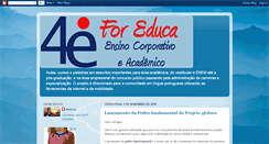 Desktop Screenshot of 4educa.blogspot.com