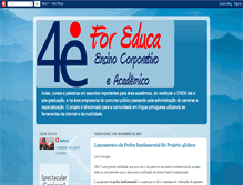 Tablet Screenshot of 4educa.blogspot.com