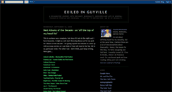 Desktop Screenshot of exiledinguyville.blogspot.com