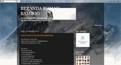 Desktop Screenshot of berandarumahbamboo.blogspot.com