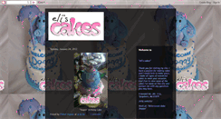 Desktop Screenshot of eliscakes.blogspot.com