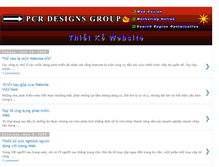 Tablet Screenshot of pcr-thietkewebsite.blogspot.com