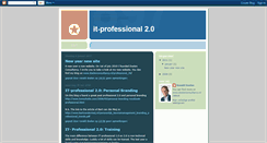 Desktop Screenshot of it-professional20.blogspot.com