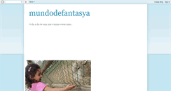 Desktop Screenshot of mundodefantasya.blogspot.com