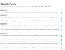 Tablet Screenshot of diabolicfiction.blogspot.com