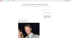 Desktop Screenshot of millonarios-del-mundo.blogspot.com