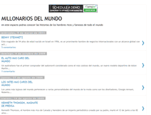 Tablet Screenshot of millonarios-del-mundo.blogspot.com