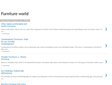Tablet Screenshot of 1furnitureworld.blogspot.com