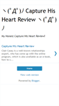 Mobile Screenshot of capturehisheart--reviews.blogspot.com